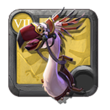 Saddled Terrorbird