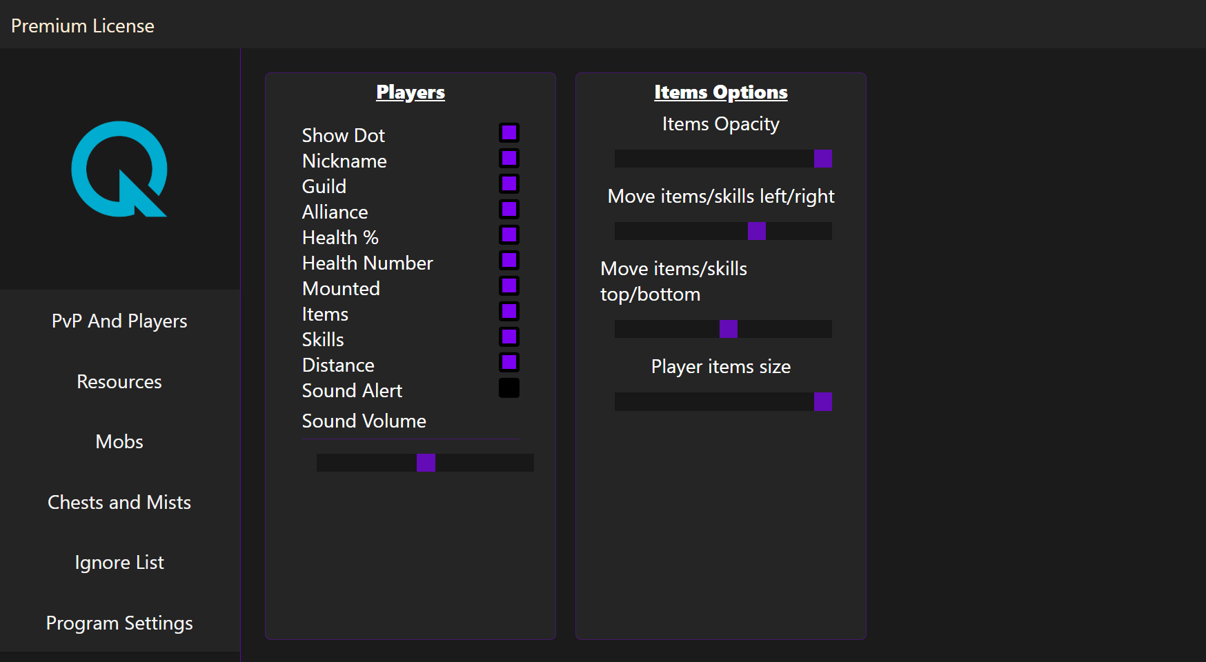 PvP and Players Settings.png